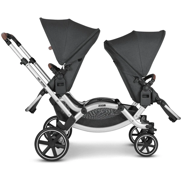 ABC DESIGN Duo Kinderwagen Zoom Storm Kollekton 2022 - Afbeelding 5