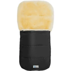 Altabebe Lamsvacht Voetenzak Nordkap Zwart
