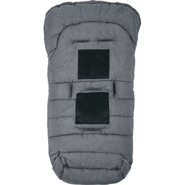 Altabebe Wintervoetenzak Met 3M Vulling Lichtgrijs White Wash - Afbeelding 3