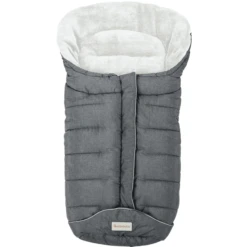 Altabebe Wintervoetenzak Met 3M Vulling Lichtgrijs White Wash