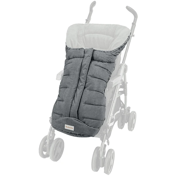 Altabebe Wintervoetenzak Met 3M Vulling Lichtgrijs White Wash - Afbeelding 5