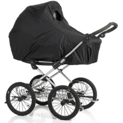 BabyDan Baby Dan Regenhoes Voor Kinderwagen Zwart