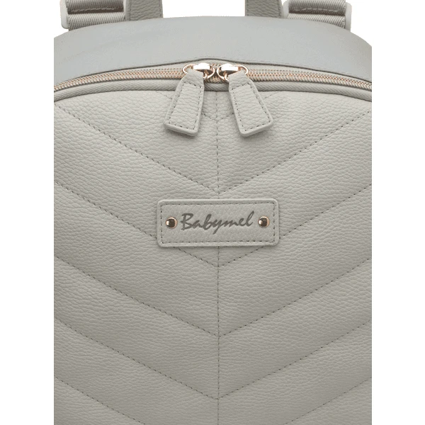 Babymel Kleedrugtas Gabby Lichtgrijs - Afbeelding 3