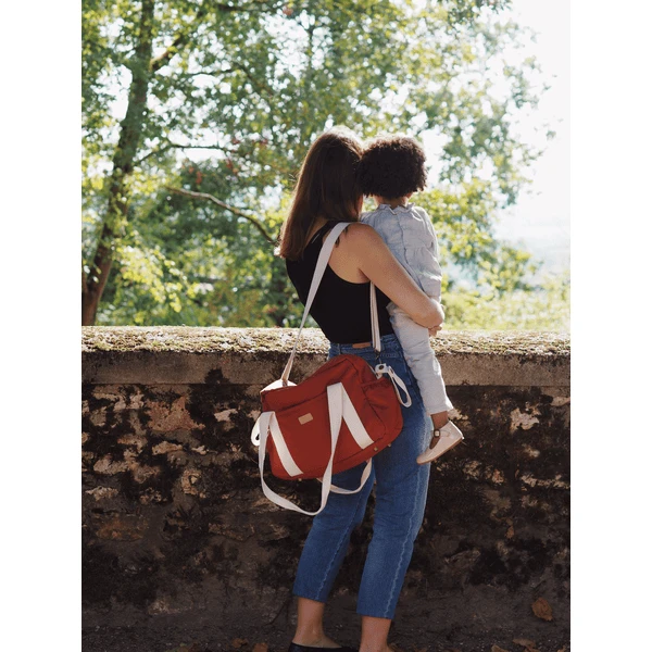 BEABA ® Luiertas Parijs Terracotta - Afbeelding 2