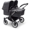 Bugaboo Kinderwagen Donkey 5 Twin Complete Graphite/Stormy Blue