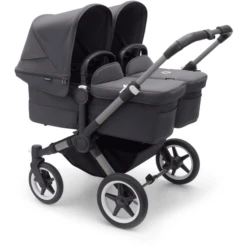 Bugaboo Kinderwagen Donkey 5 Twin Complete Graphite/Stormy Blue