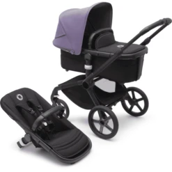 Bugaboo Kinderwagen Fox 5 Met Reiswieg En Zitje Black /Astro Purple
