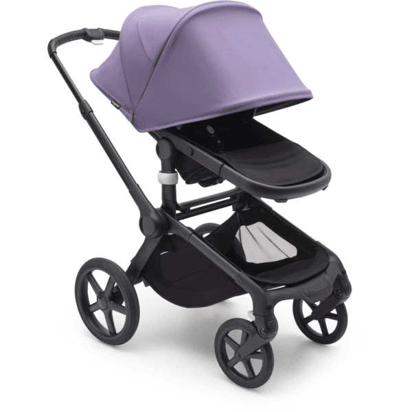 Bugaboo Kinderwagen Fox 5 Met Reiswieg En Zitje Black /. Mid Night Black - Afbeelding 5