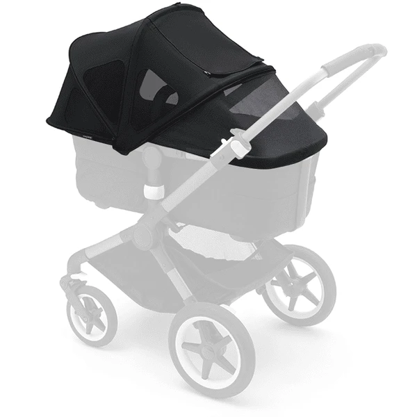Bugaboo Zonnedak Met Ventilatie Breezy Fox / Cameleon 3/ Lynx Mid Night Black - Afbeelding 4