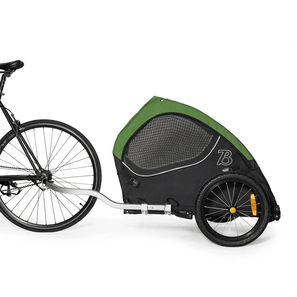 BURLEY Hondenfietskar Tail Wagon Groen - Afbeelding 2