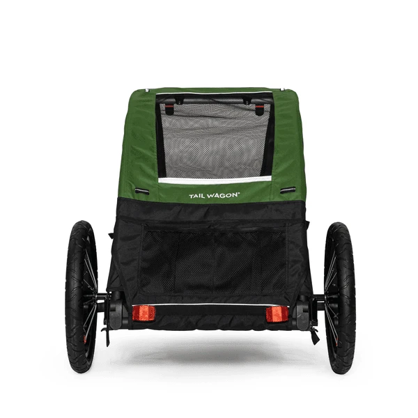 BURLEY Hondenfietskar Tail Wagon Groen - Afbeelding 5