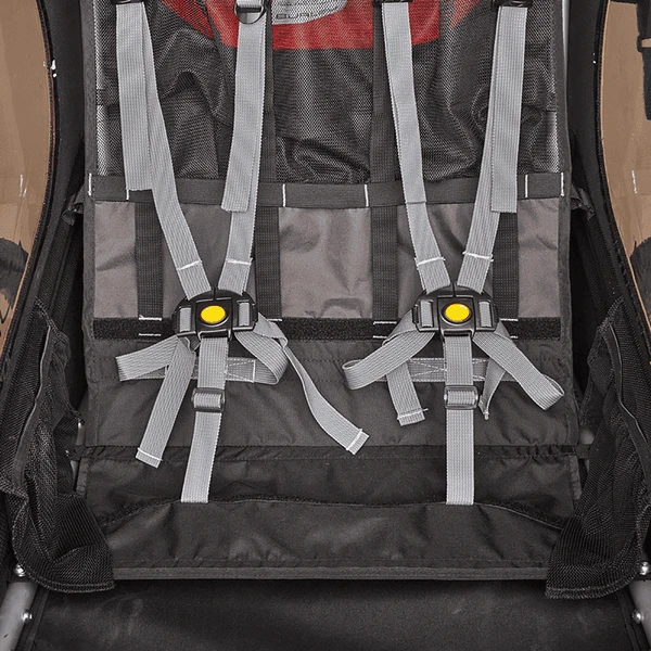 BURLEY Kinderfietskar Honey Bee Red - Afbeelding 3