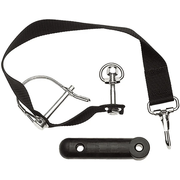 BURLEY Rubberen Pennen Voor Ronde Trekstangen, Inclusief Riemen