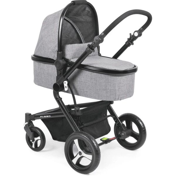 CHIC 4 BABY Combi Kinderwagen PASSO Jeans Grey - Afbeelding 2