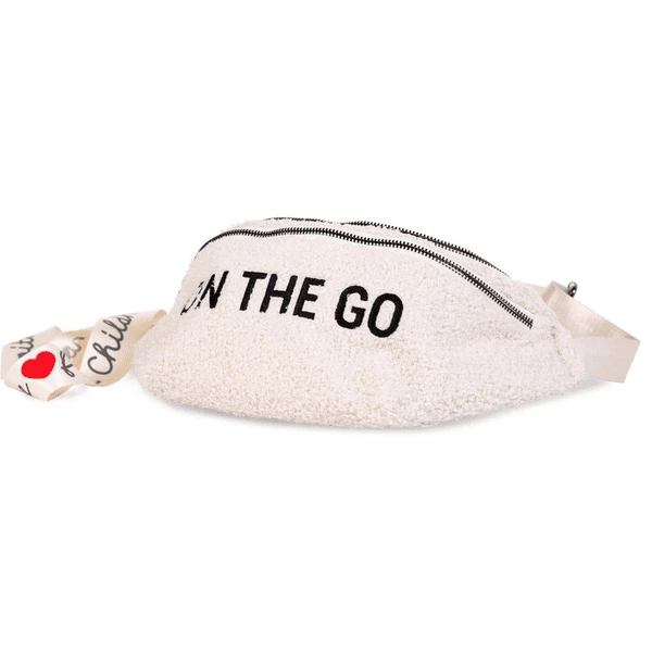 Childhome CHILD HOME Banana Bag On The Go Teddy Oud Wit - Afbeelding 4