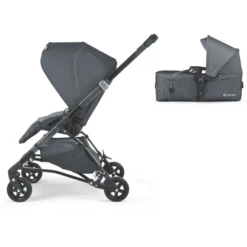 CONCORD Pram Soul Baby Set Steel Grijs