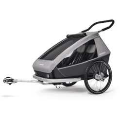 CROOZER Fietskar Kid Keeke 2 Stone Grey