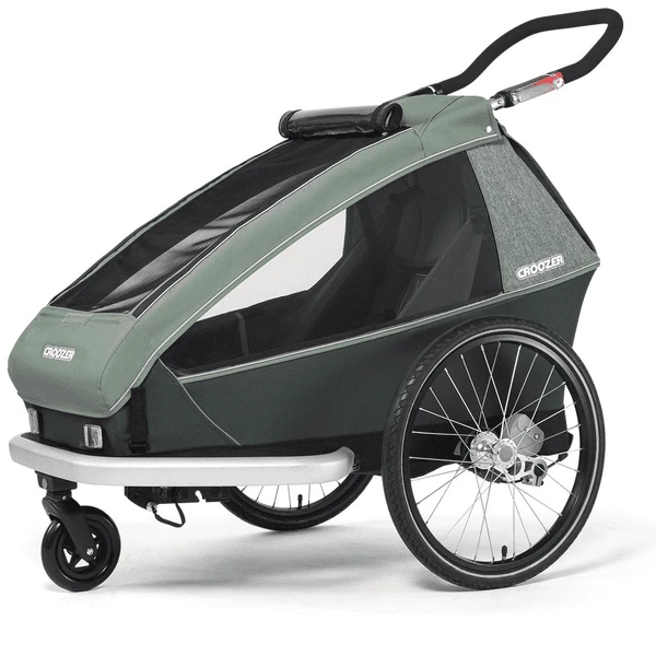 CROOZER Fietskar Kid Vaaya 1 Jungle Green - Afbeelding 2