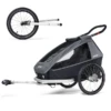 CROOZER Kid Vaaya 1 Graphite Blauw Kinderfietskar Inclusief Joggerset