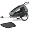 CROOZER Kid Vaaya 1 Jungle Fietskar Green Inclusief Voetruimte Bescherming Lade
