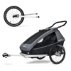CROOZER Kid Vaaya 2 Graphite Blauw Kinderfietskar Inclusief Joggerset