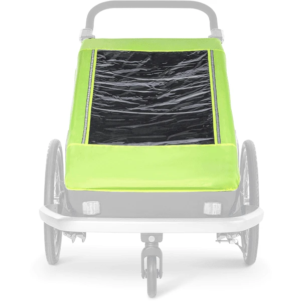 CROOZER Regenhoes Light Ning Yellow Voor Kid Tweezitter - Afbeelding 5