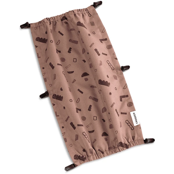 CROOZER Zonnescherm Rood Gedessineerd Voor Kind Éénzitter