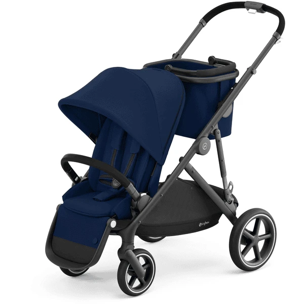 Cybex GOLD Gazelle S Kinderwagen Black Navy Blue - Afbeelding 2