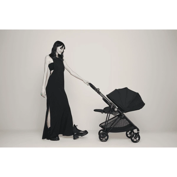 Cybex GOLD Kinderwagen Melio Moon Black - Afbeelding 2