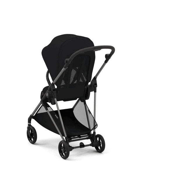 Cybex GOLD Kinderwagen Melio Moon Black - Afbeelding 4