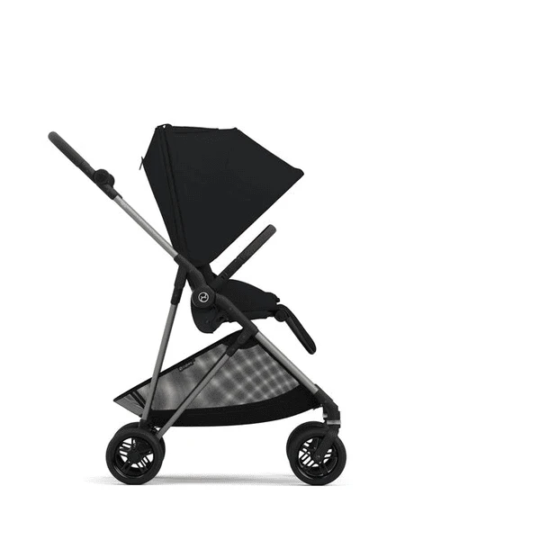 Cybex GOLD Kinderwagen Melio Moon Black - Afbeelding 5