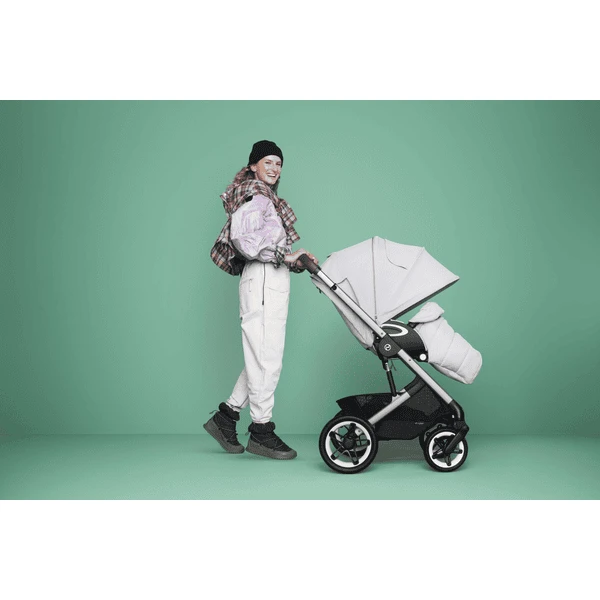 Cybex GOLD Kinderwagen Talos S Lux Silver Ocean Blauw - Afbeelding 2