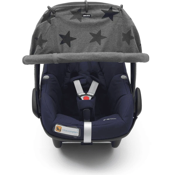 DOOKY Universal Cover Grijs Stars - Afbeelding 5