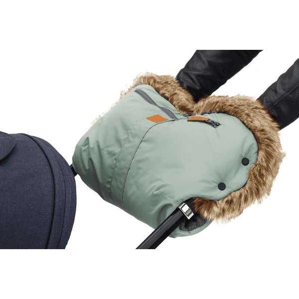 Fillikid Hand Warmer Halifax Met Bont Sage - Afbeelding 2