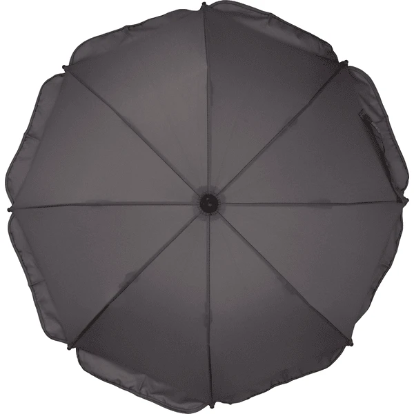 Fillikid Parasol Met Ovale Onderkant, Donkergrijs - Afbeelding 2