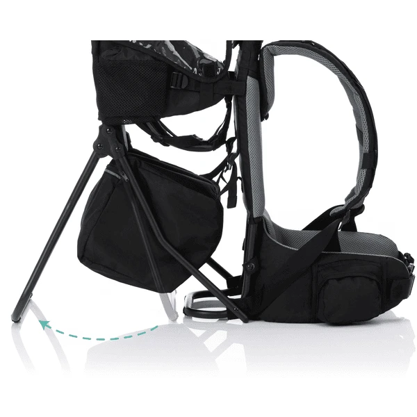 Fillikid Rugdrager Explorer Zwart - Afbeelding 2