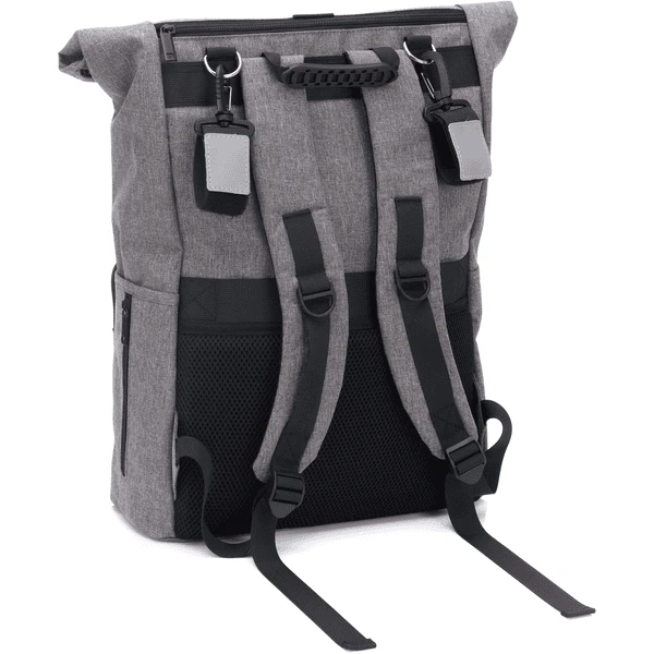 Fillikid Wikkelrugzak Tokyo Grijs GemĂȘleerd - Afbeelding 2