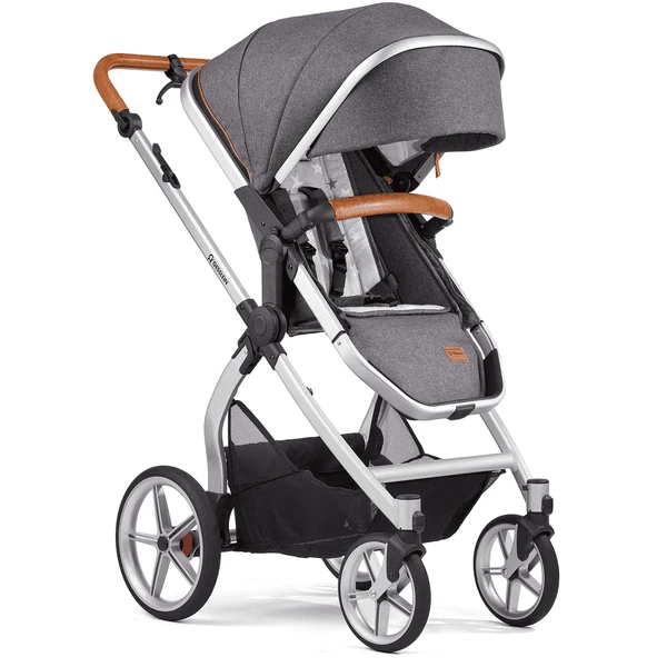 GESSLEIN FX4 Life Combi Kinderwagen, Gevlekt Grijs / Sterren - Afbeelding 2