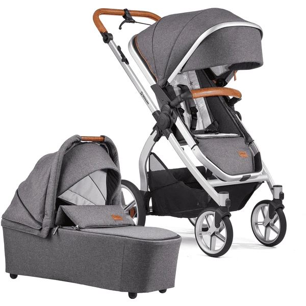 GESSLEIN FX4 Life Combi Kinderwagen, Gevlekt Grijs / Sterren
