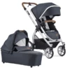 GESSLEIN FX4 Life Combi Kinderwagen, Marine Gevlekt