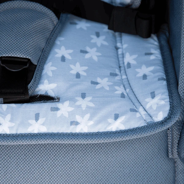 GESSLEIN FX4 Life Combi Kinderwagen, Medium Blauw / Palmboom - Afbeelding 3