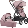 GESSLEIN FX4 Life Combi Kinderwagen, Roze