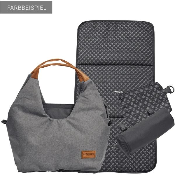 GESSLEIN Luiertas N°5, Ijsblauw Gevlekt - Afbeelding 3