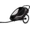 Hamax Kinderfietskar Cocoon ONE Met Verstelbare Slaapstand Grijs/ Black