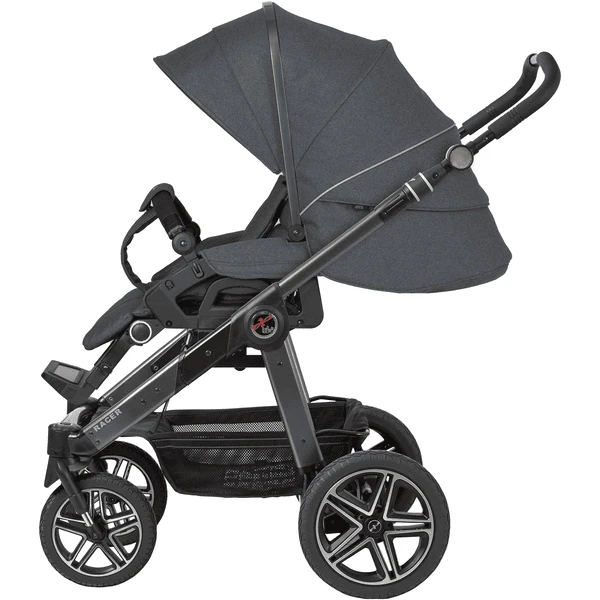 Hartan Kinderwagen Racer GTS Causal Collection Class Y Dots (906) Framekleur Platina - Afbeelding 4