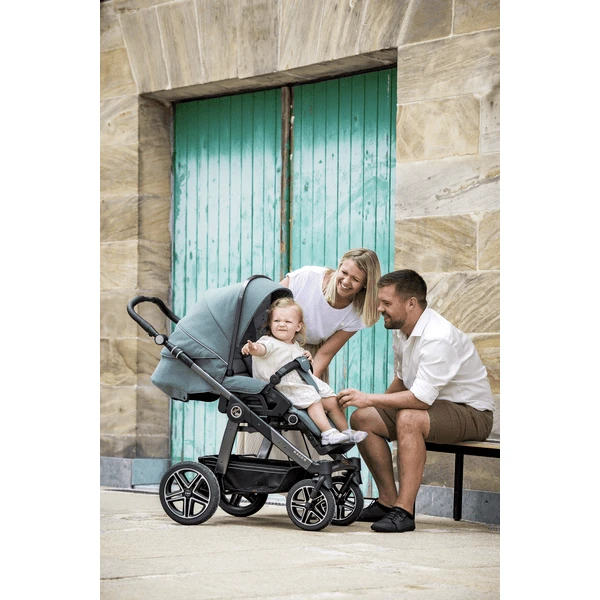 Hartan Kinderwagen Racer GTS Causal Collection Heart S (914) Framekleur Platina - Afbeelding 2