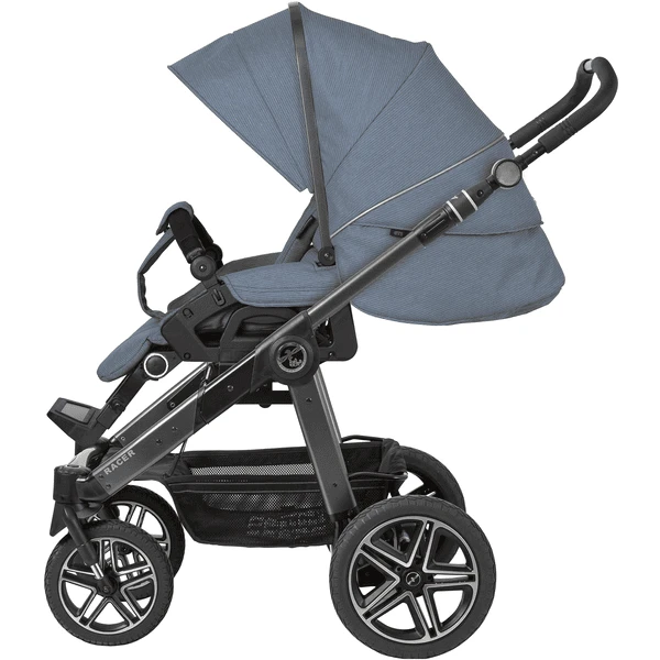 Hartan Kinderwagen Racer GTS Causal Collection Heart S (914) Framekleur Platina - Afbeelding 4