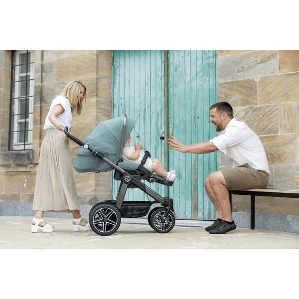 Hartan Kinderwagen Racer GTS Causal Collection Little Pinguïn (910) Framekleur Platina - Afbeelding 2