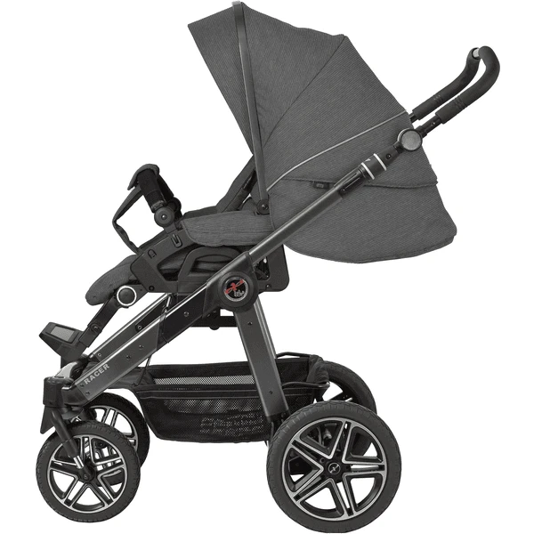 Hartan Kinderwagen Racer GTS Causal Collection Little Pinguïn (910) Framekleur Platina - Afbeelding 4