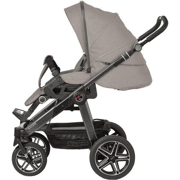 Hartan Kinderwagen Racer GTS Met Handrem Causal Collection Class Y Dots (906) Framekleur Platina - Afbeelding 3